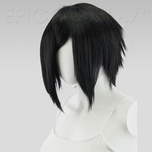 Black synthetic wig